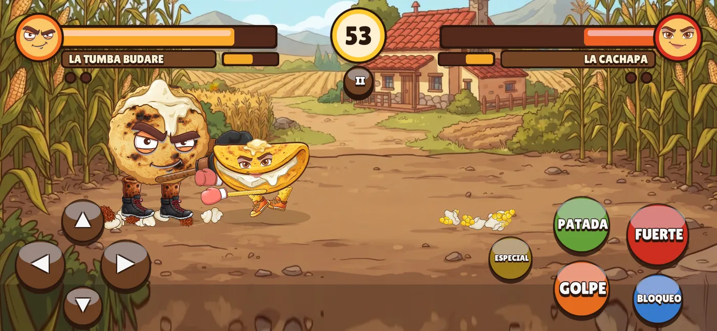 La Tumba Budare punches La Cachapa in the cornfield